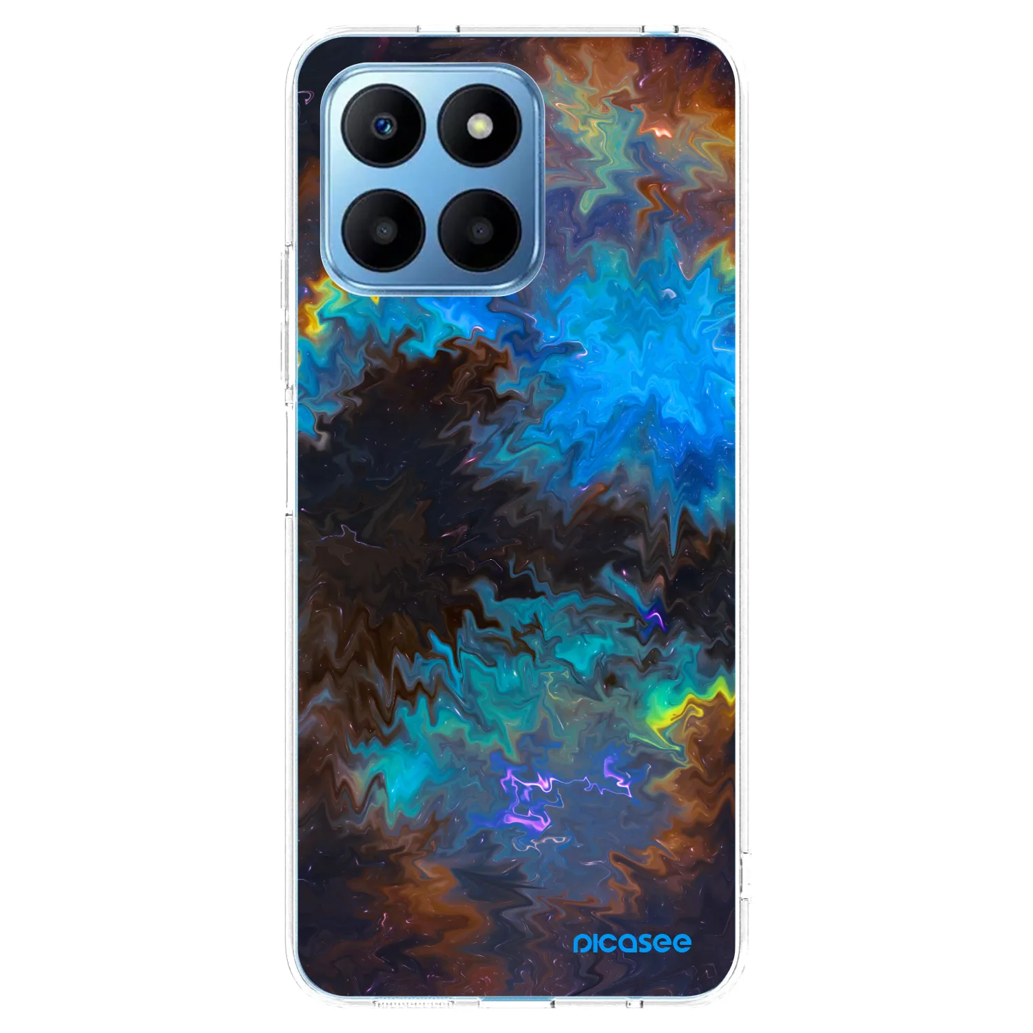 Picasee silikónový prehľadný obal pre Honor 70 Lite - Space