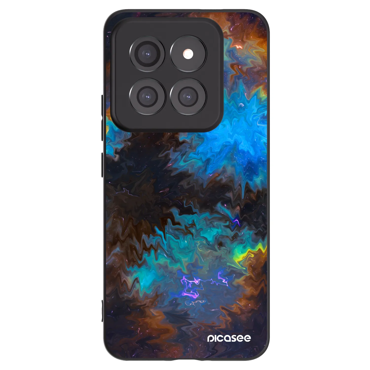 Picasee silikónový čierny obal pre Xiaomi 14 Pro - Space