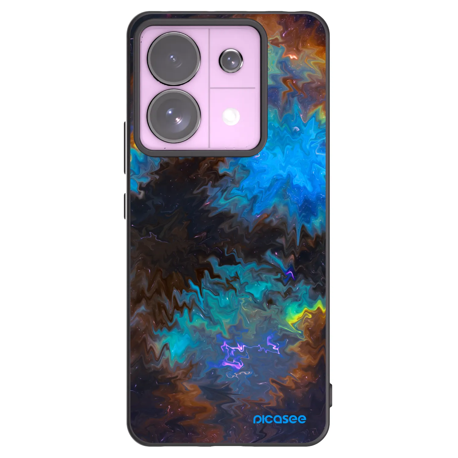 Picasee silikónový čierny obal pre Xiaomi Redmi Note 13 Pro 5G - Space