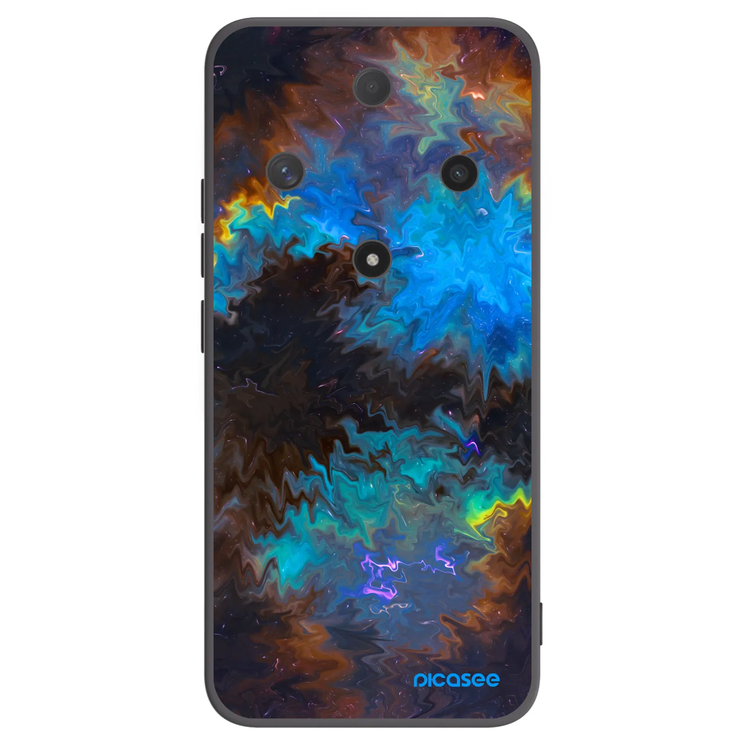 Picasee silikónový čierny obal pre Honor Magic6 Lite 5G - Space