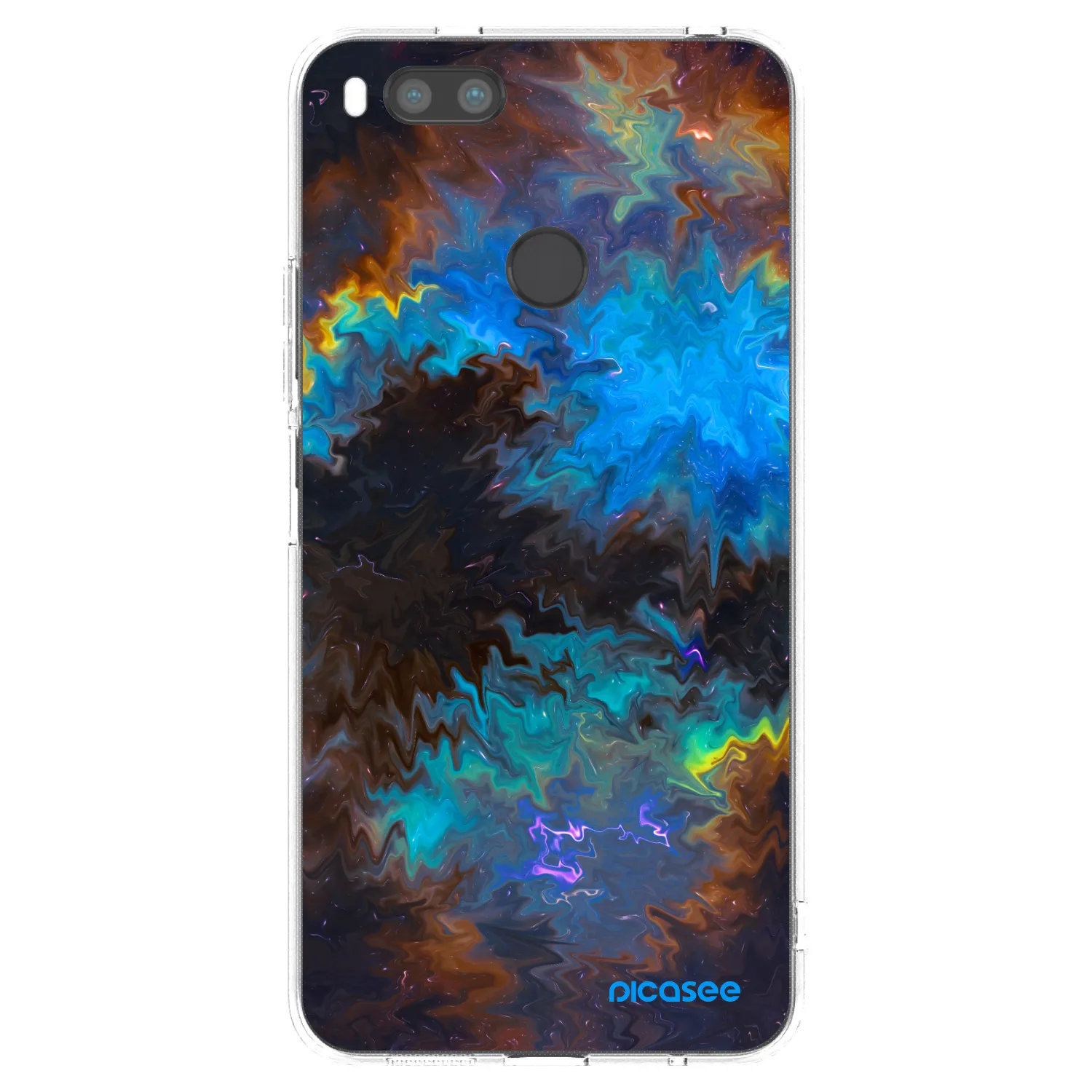 Silikónový prehľadný obal pre Xiaomi Mi A1 Global - Space