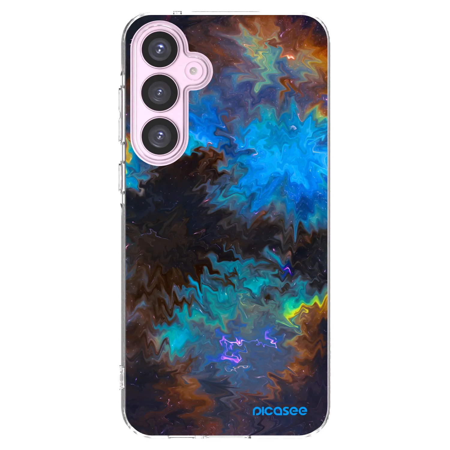 Picasee silikónový prehľadný obal pre Samsung Galaxy A55 5G A556B - Space