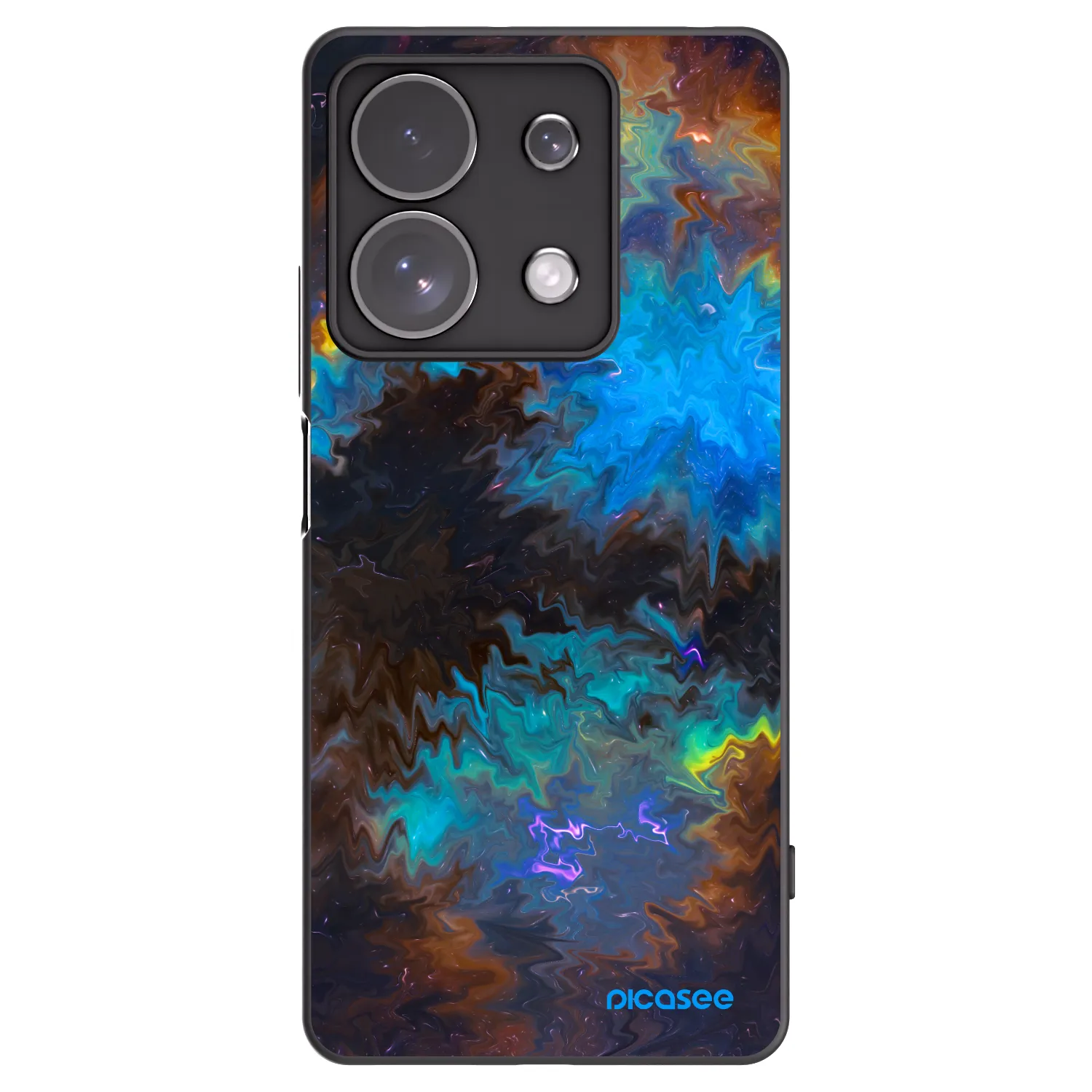 Silikónový čierny obal pre Xiaomi Redmi Note 13 Pro 4G - Space