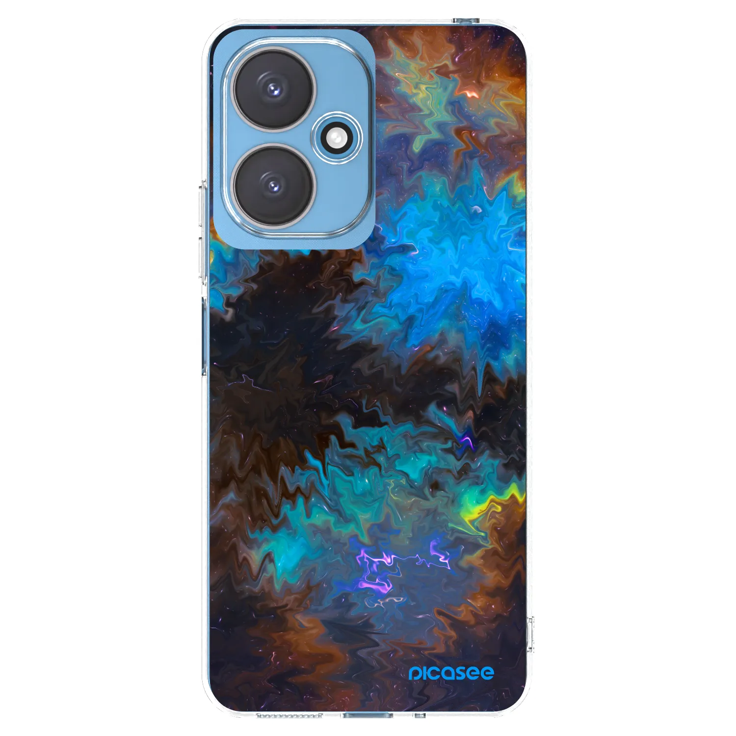 Picasee silikónový prehľadný obal pre Xiaomi Redmi 13C 5G - Space