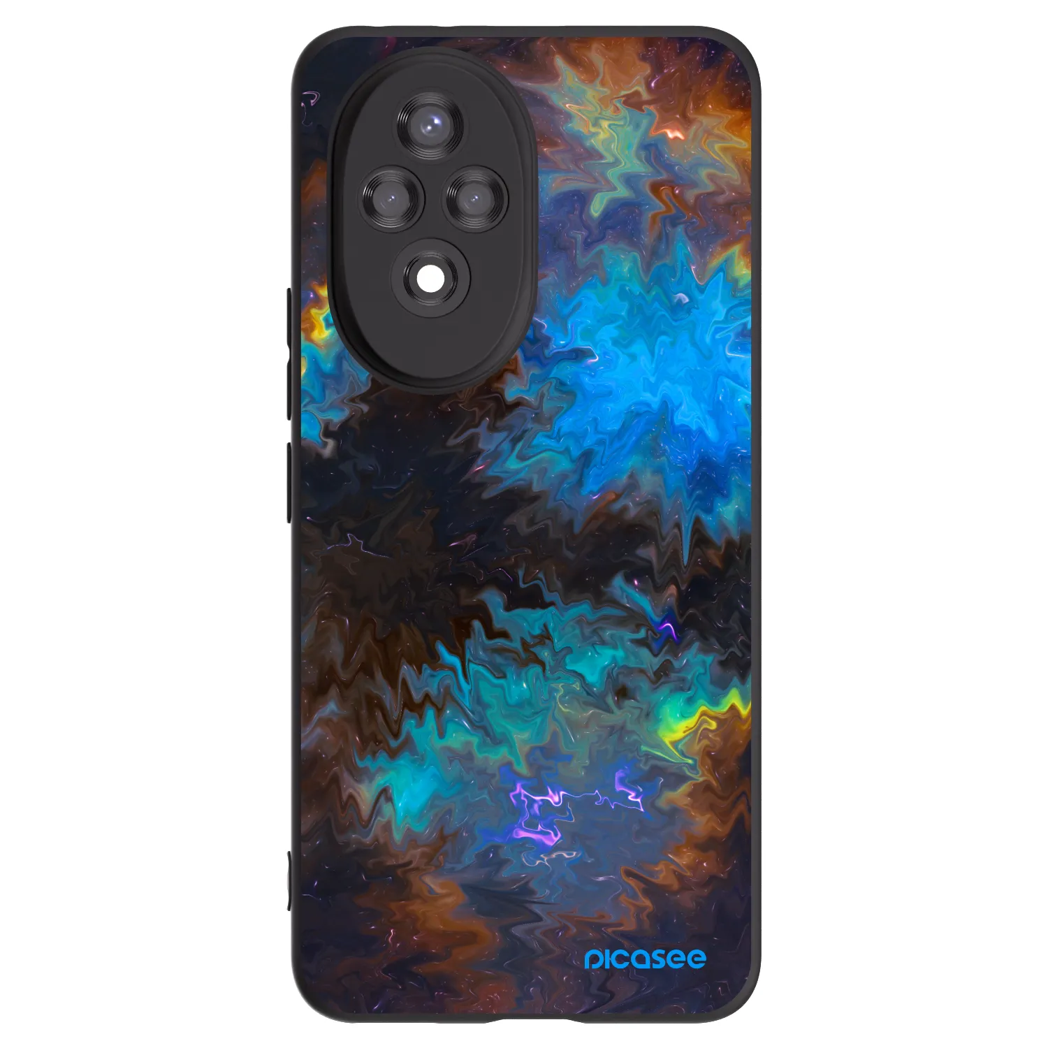 Picasee silikónový čierny obal pre Honor 200 Pro 5G - Space
