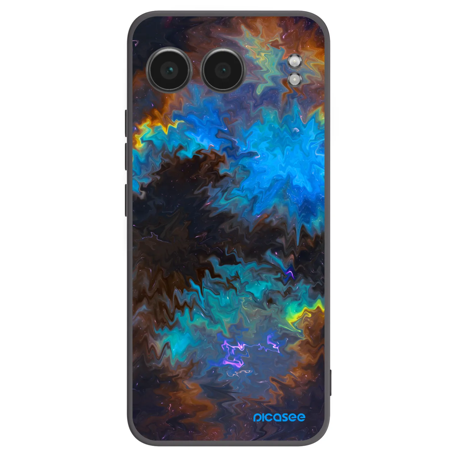 Picasee silikónový čierny obal pre OnePlus Nord 4 - Space