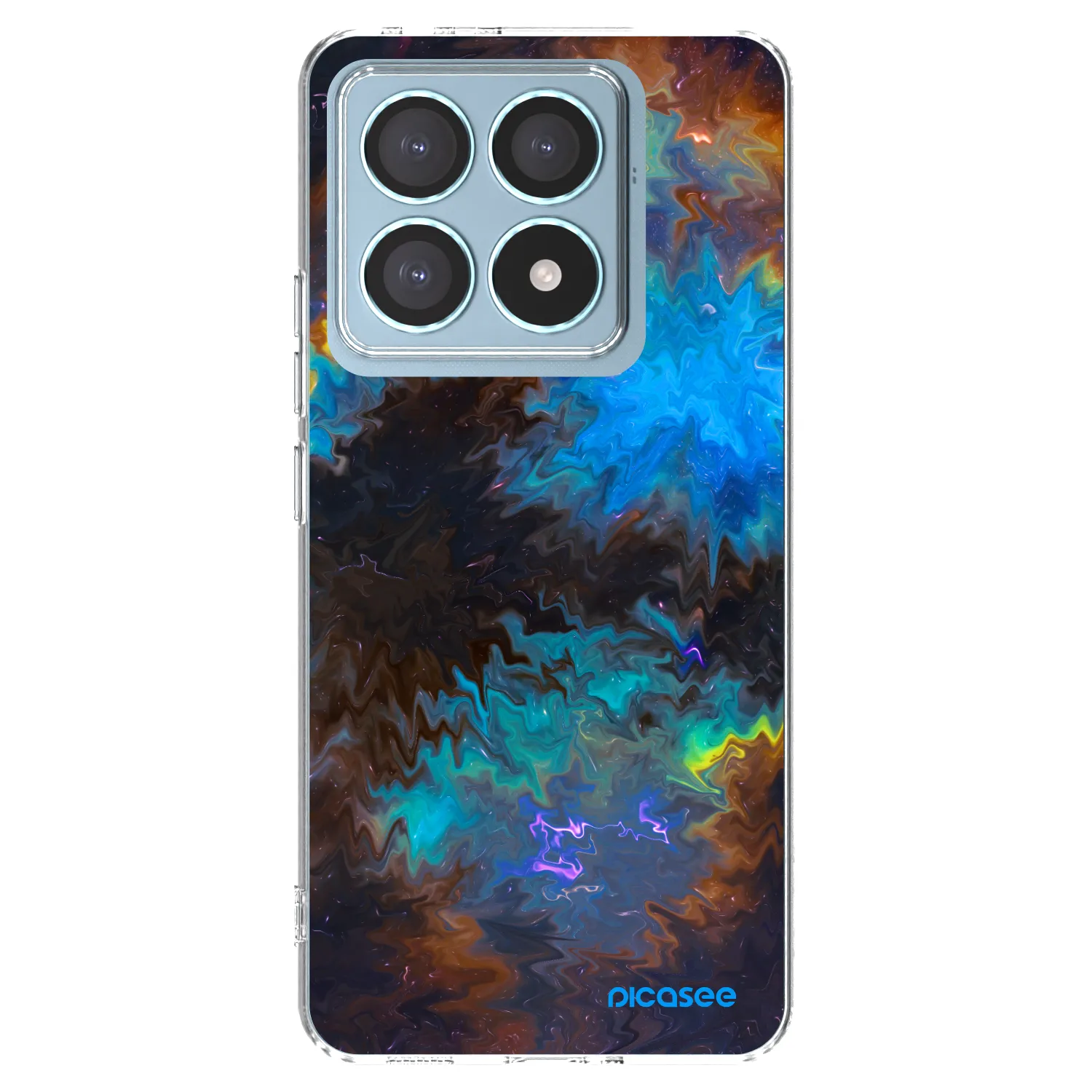 Picasee silikónový prehľadný obal pre Xiaomi 14T Pro - Space