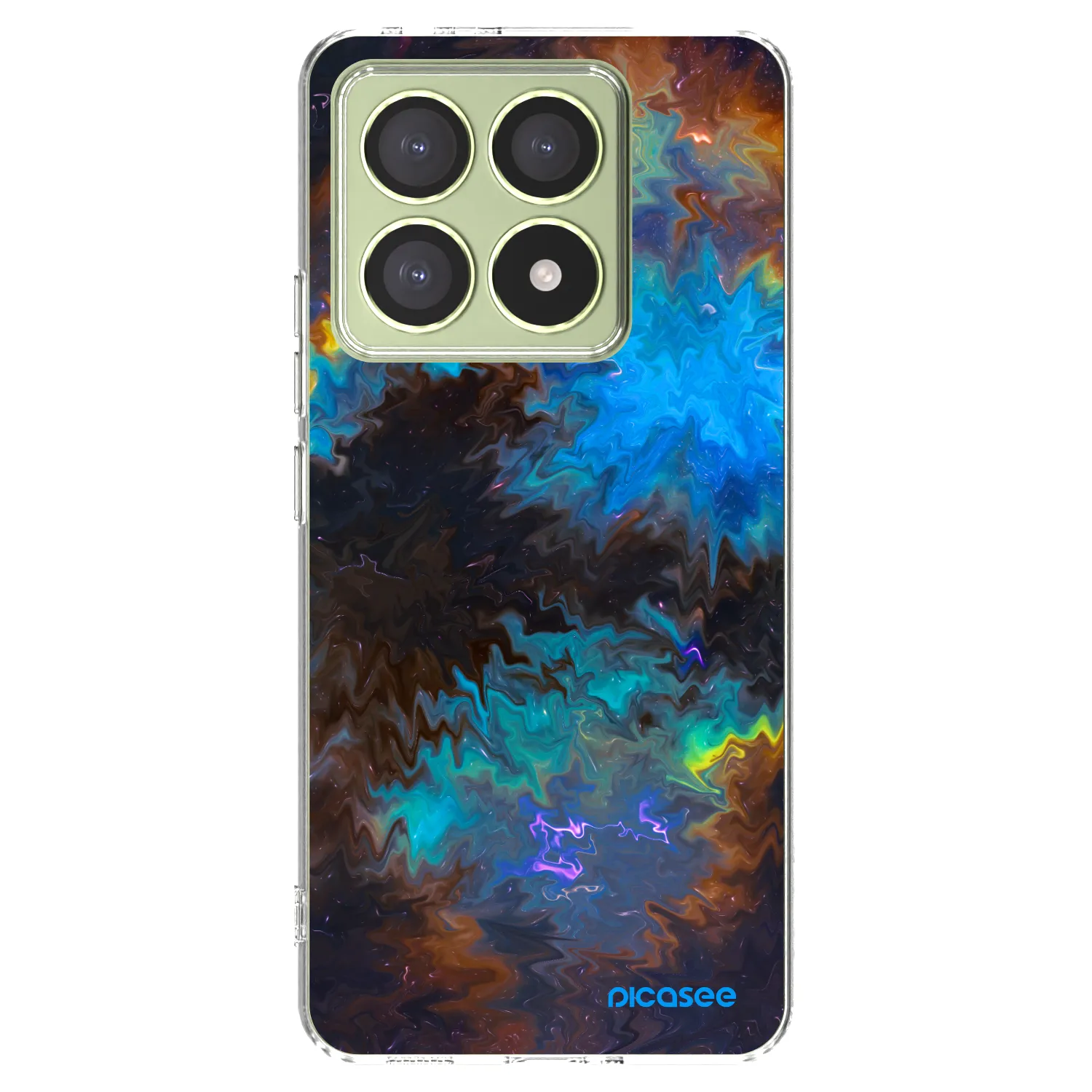Picasee silikónový prehľadný obal pre Xiaomi 14T - Space