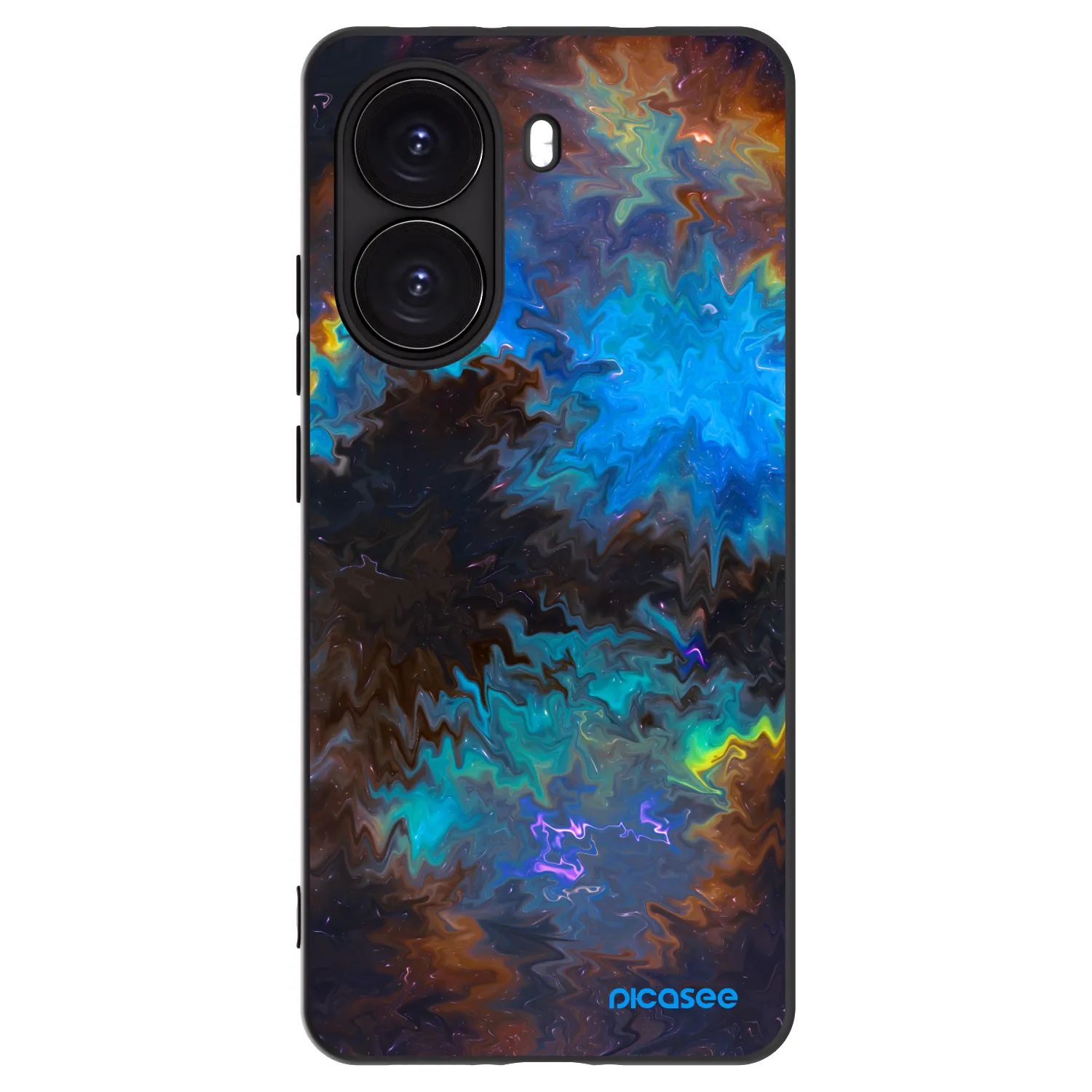 Picasee silikónový čierny obal pre Xiaomi Poco X7 Pro 5G - Space