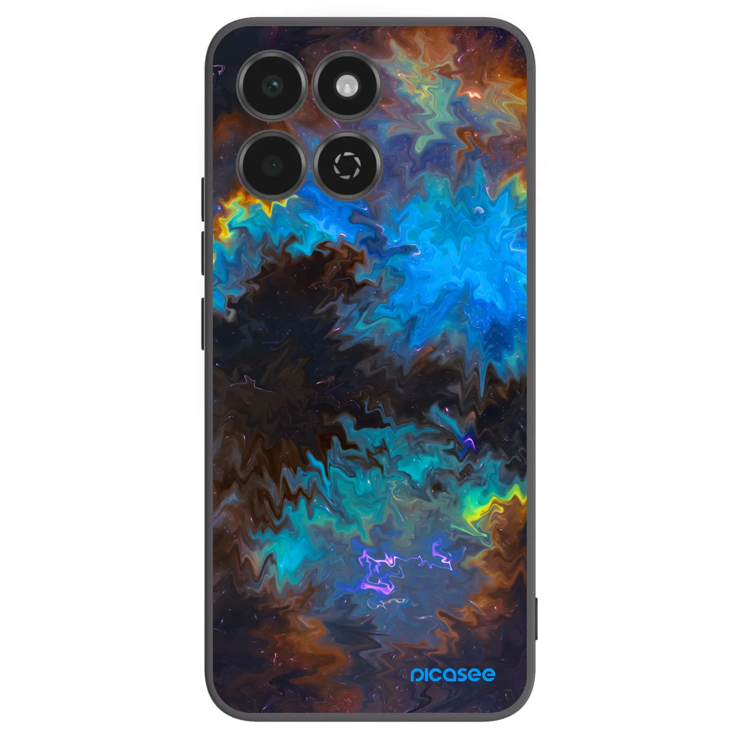 Picasee silikónový čierny obal pre Honor 200 Smart 5G - Space