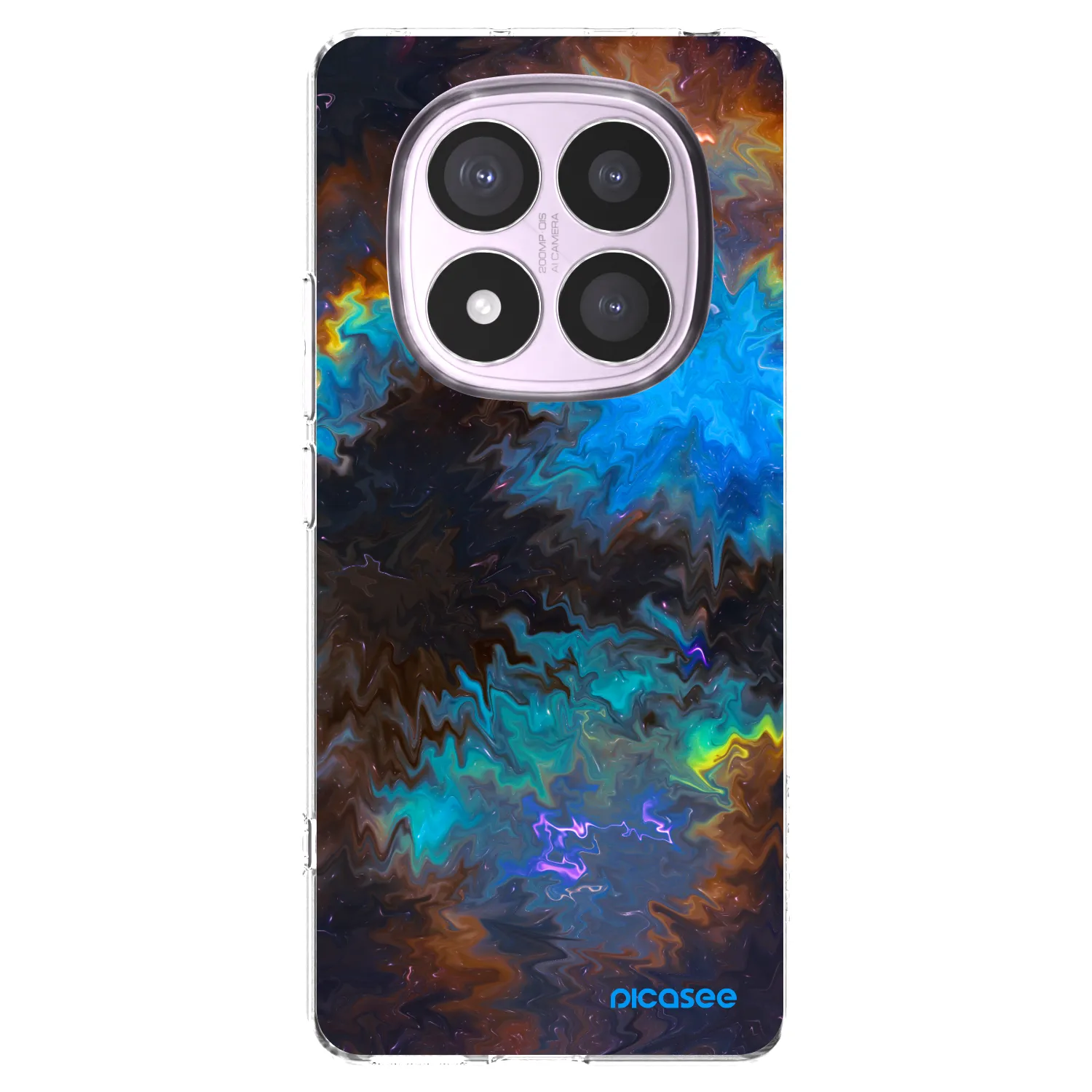 Silikónový prehľadný obal pre Xiaomi Redmi Note 14 Pro 4G - Space