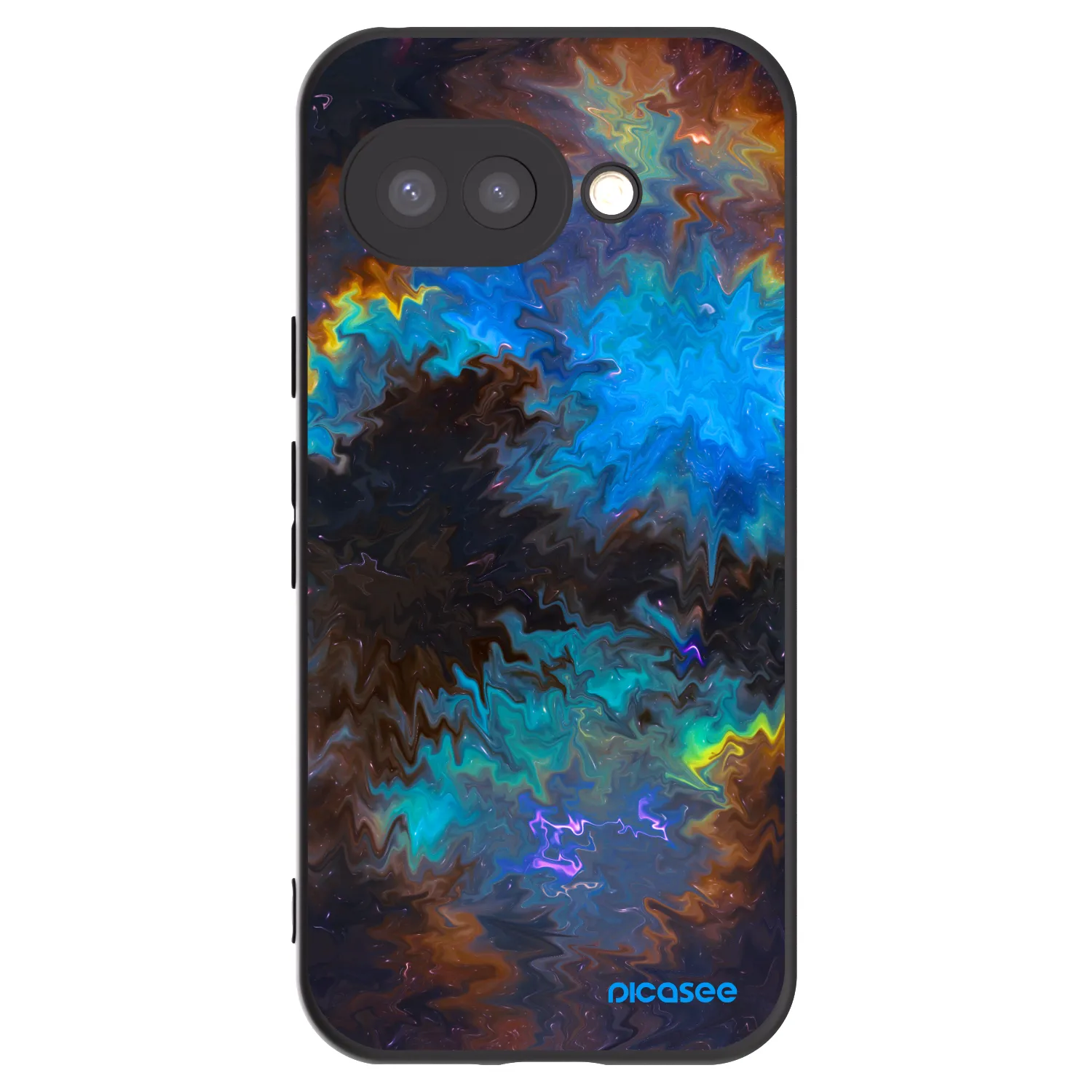 Picasee silikónový čierny obal pre Google Pixel 9a - Space