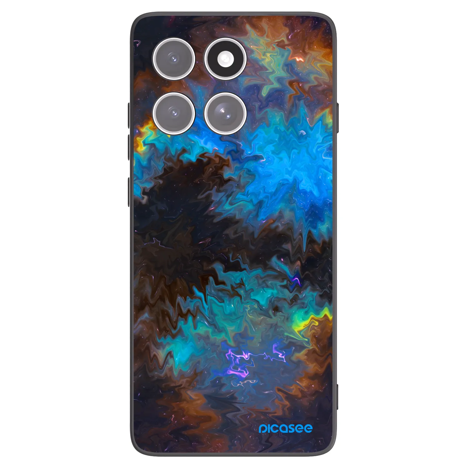 Picasee silikónový čierny obal pre Motorola Edge 60 Pro - Space