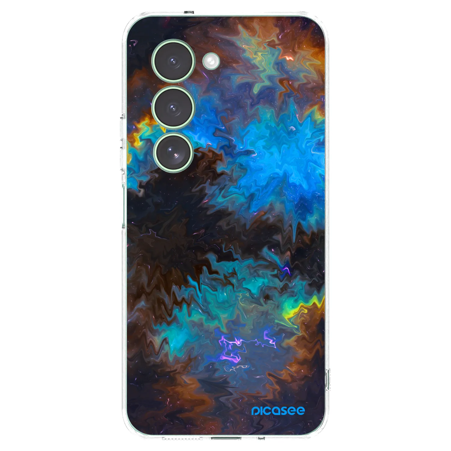 Silikónový prehľadný obal pre Xiaomi Redmi 15 5G - Space
