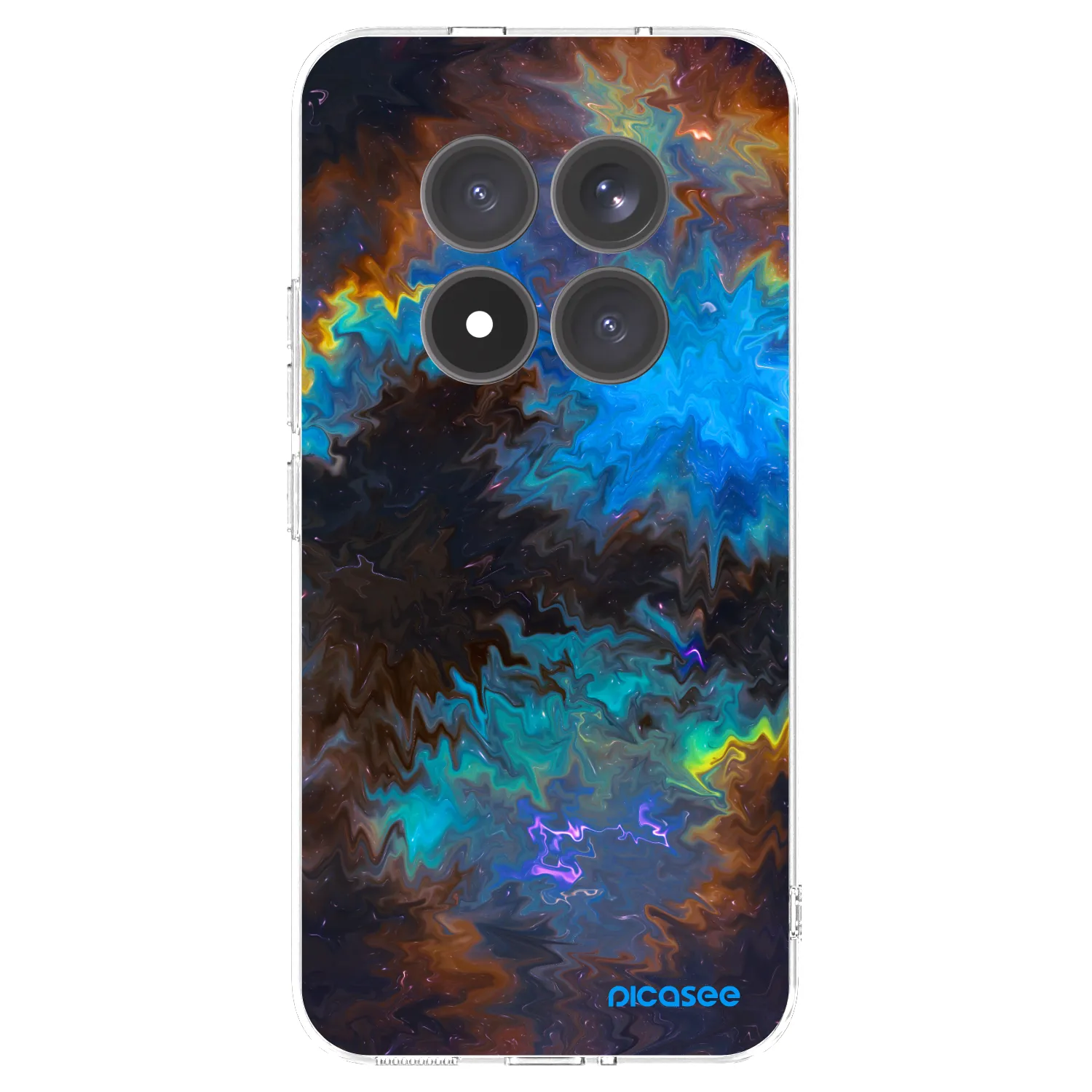 Silikónový prehľadný obal pre Xiaomi Redmi Note 15 Pro+ - Space