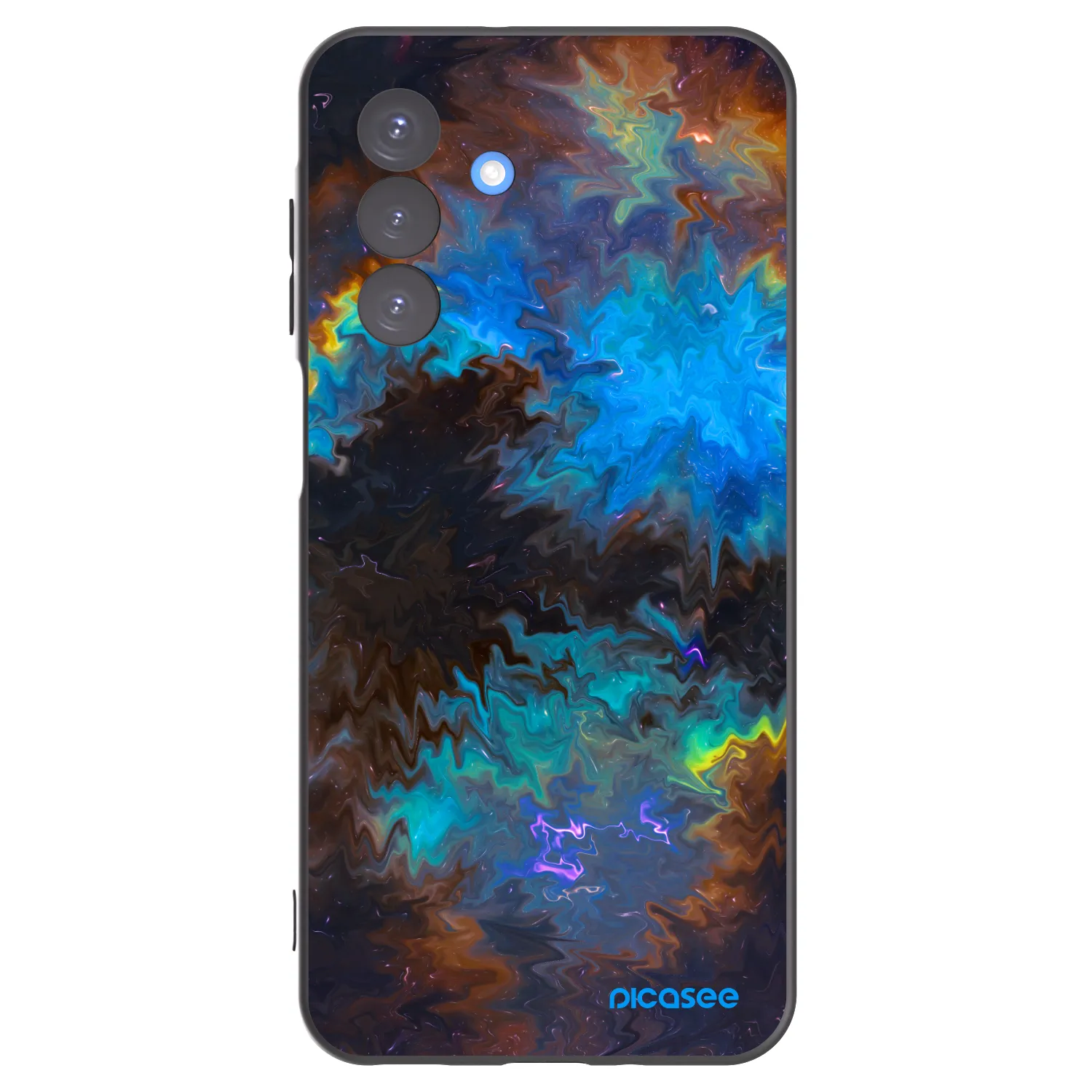Picasee silikónový čierny obal pre Samsung Galaxy A17 5G - Space