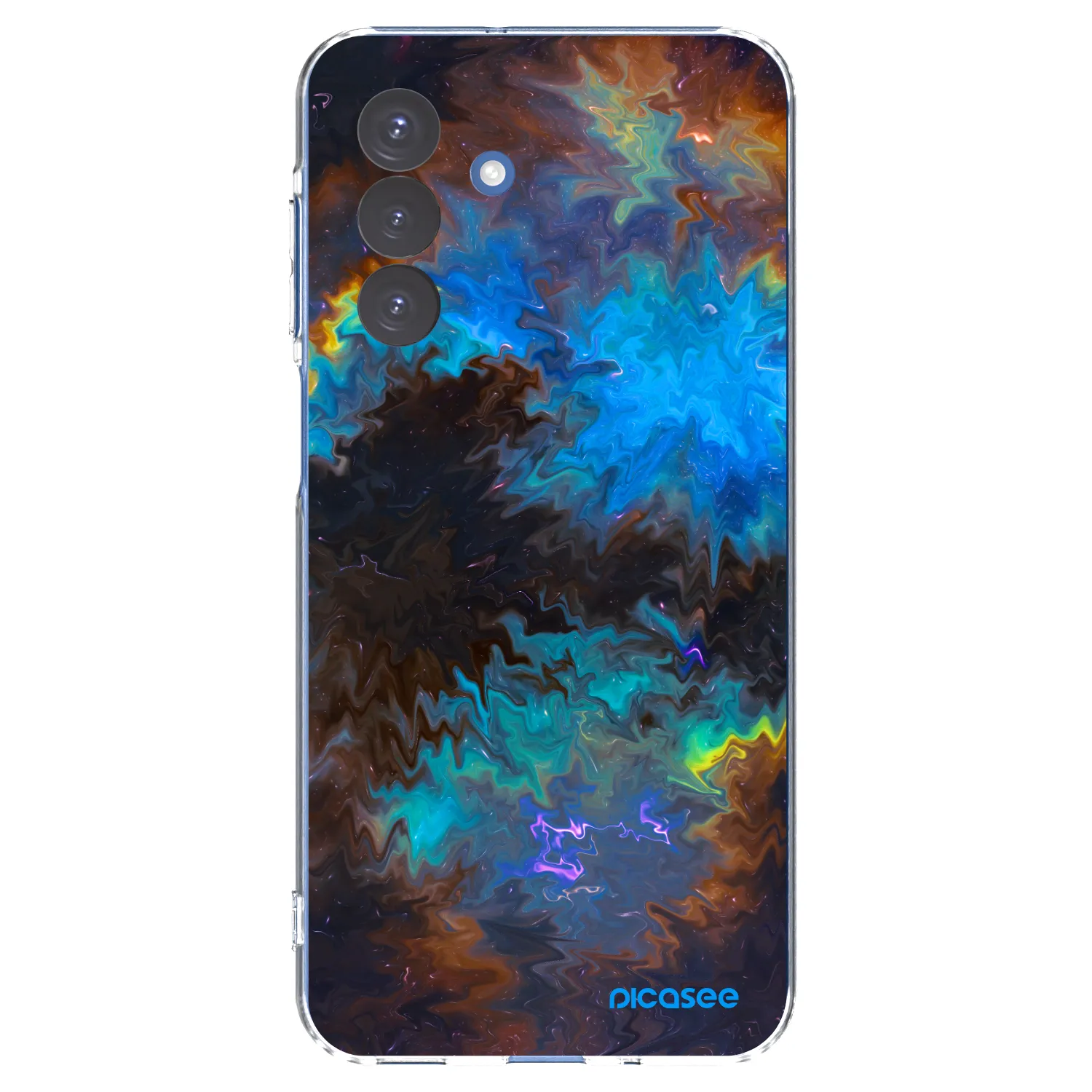 Picasee silikónový prehľadný obal pre Samsung Galaxy A17 5G - Space
