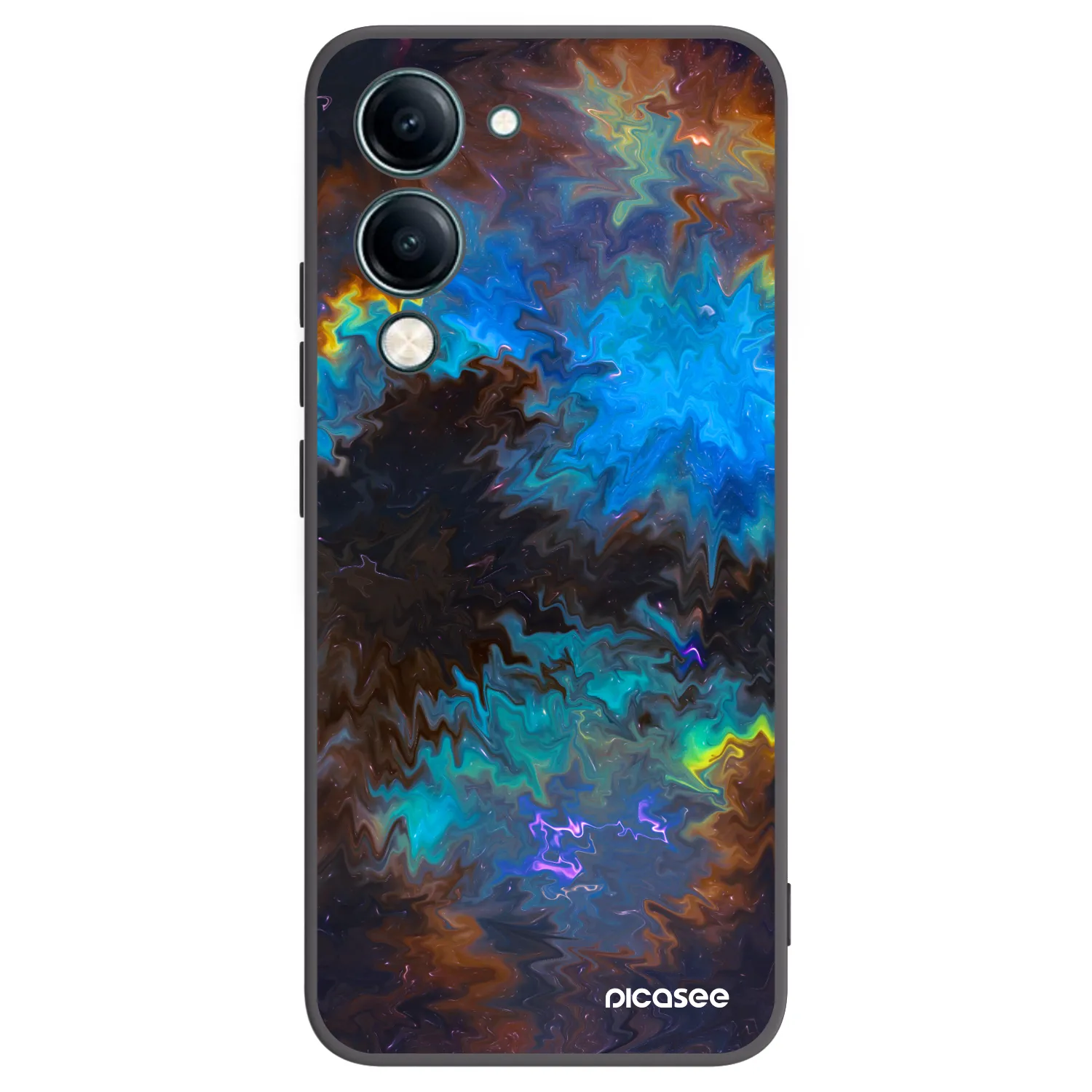 Picasee silikónový čierny obal pre Vivo Y29s 5G - Space