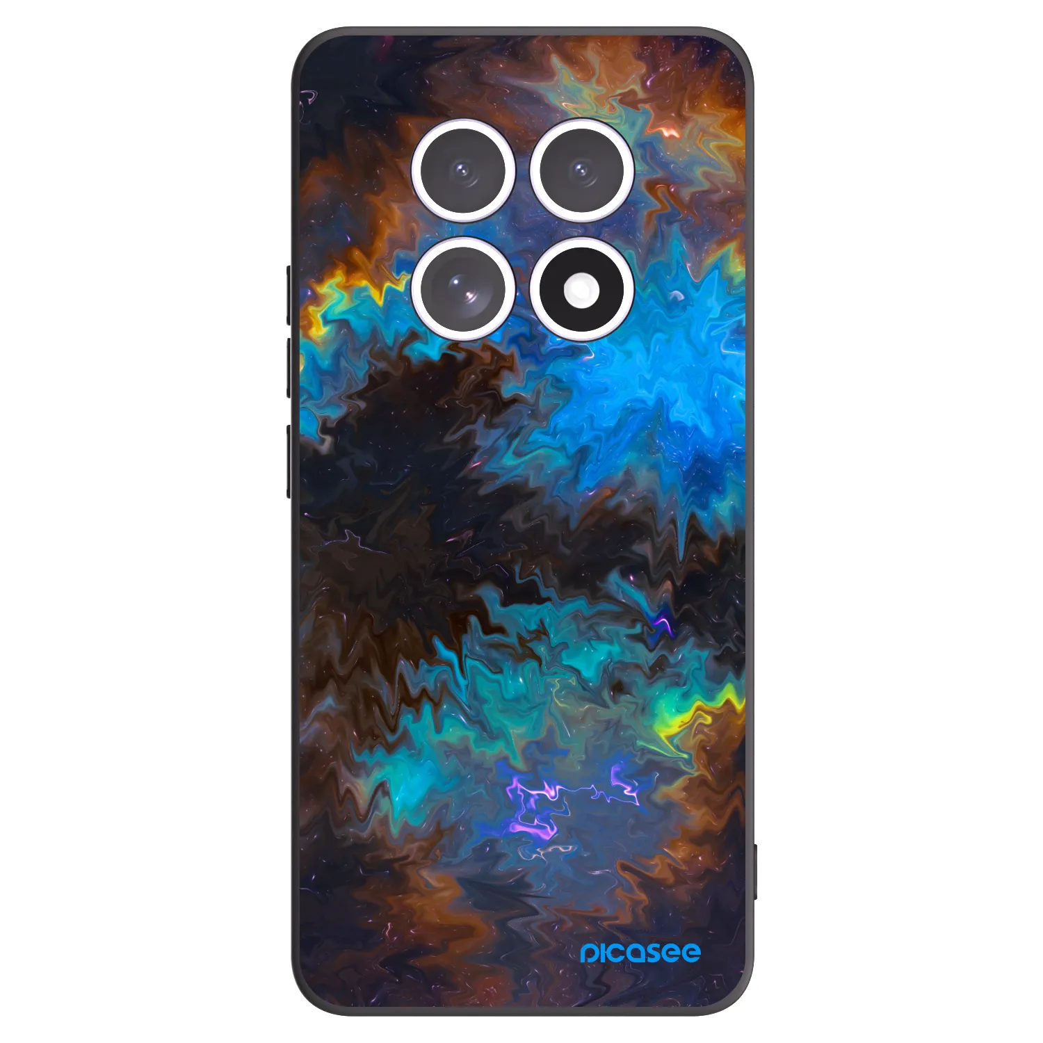 Picasee silikónový čierny obal pre Xiaomi Redmi Note 15 - Space