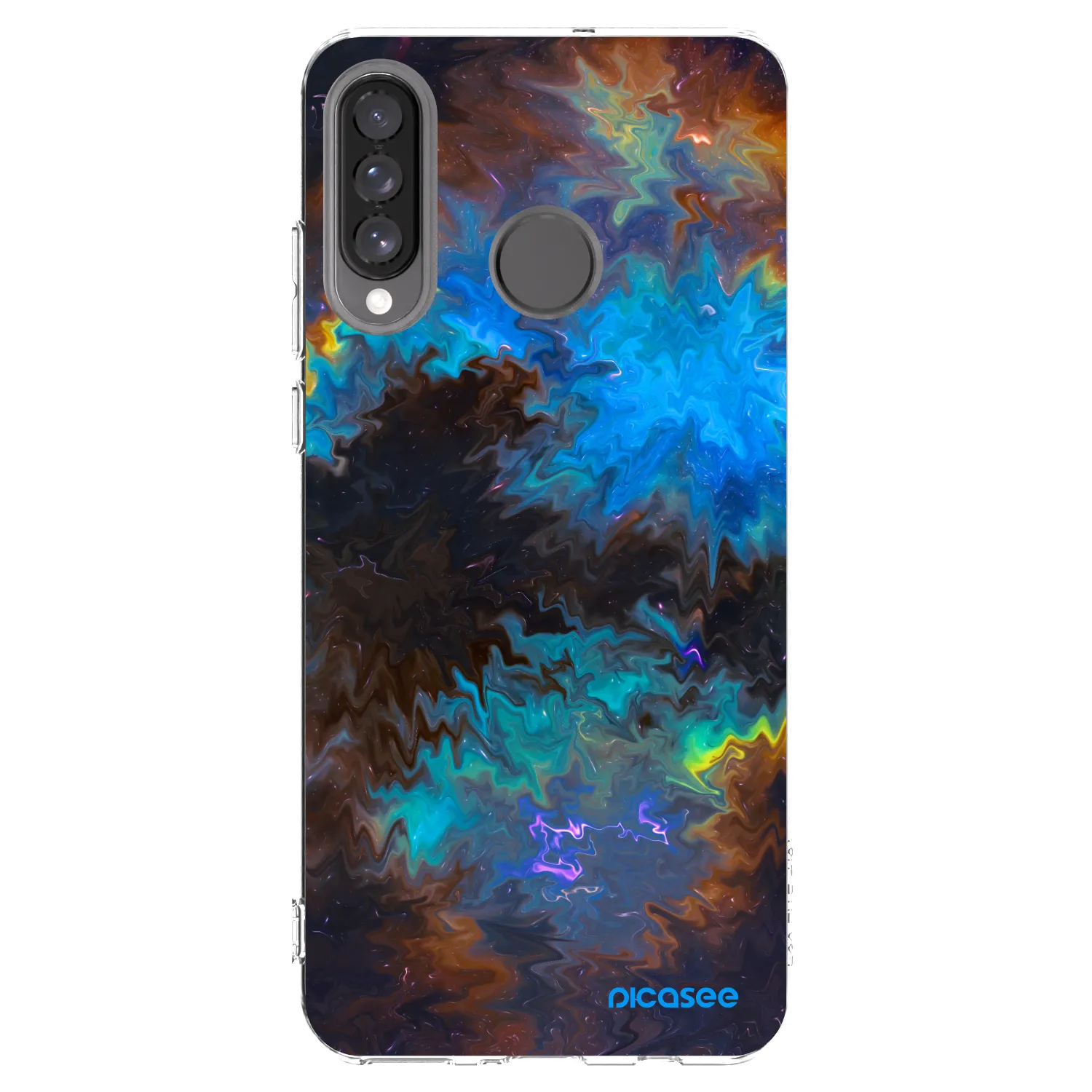 Picasee silikónový prehľadný obal pre Huawei P30 Lite - Space