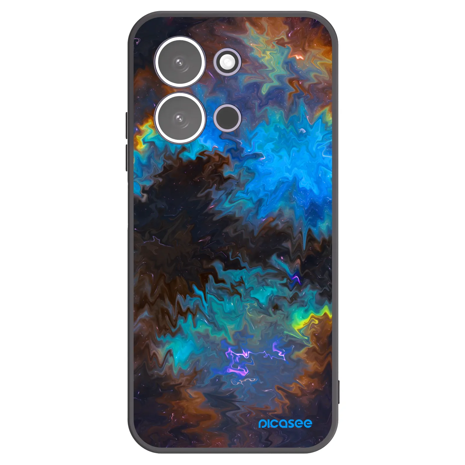 Picasee silikónový čierny obal pre Xiaomi Redmi 15C 5G - Space