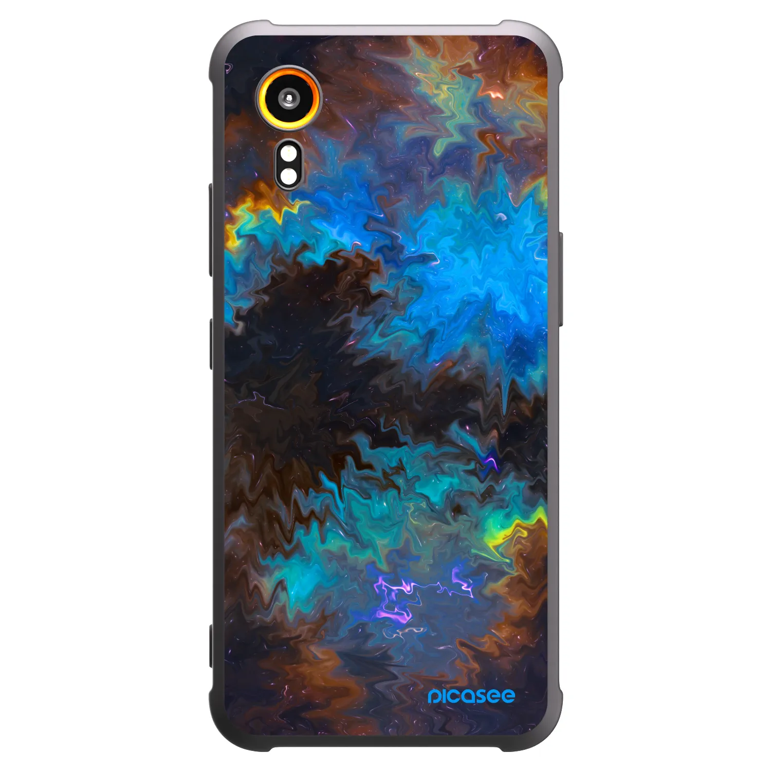 Picasee silikónový čierny obal pre Samsung Galaxy Xcover 7 - Space