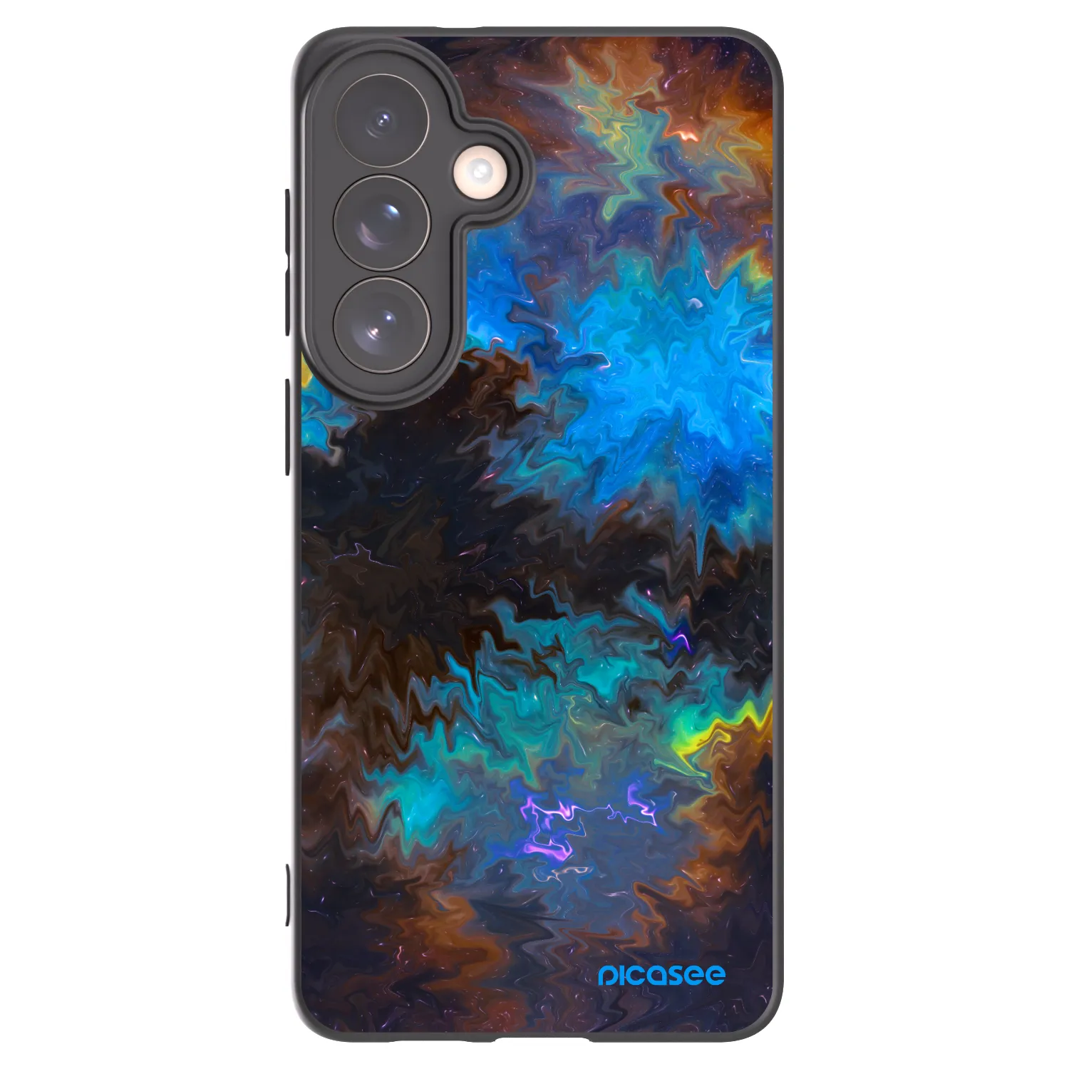Picasee silikónový čierny obal pre Samsung Galaxy S26+ - Space