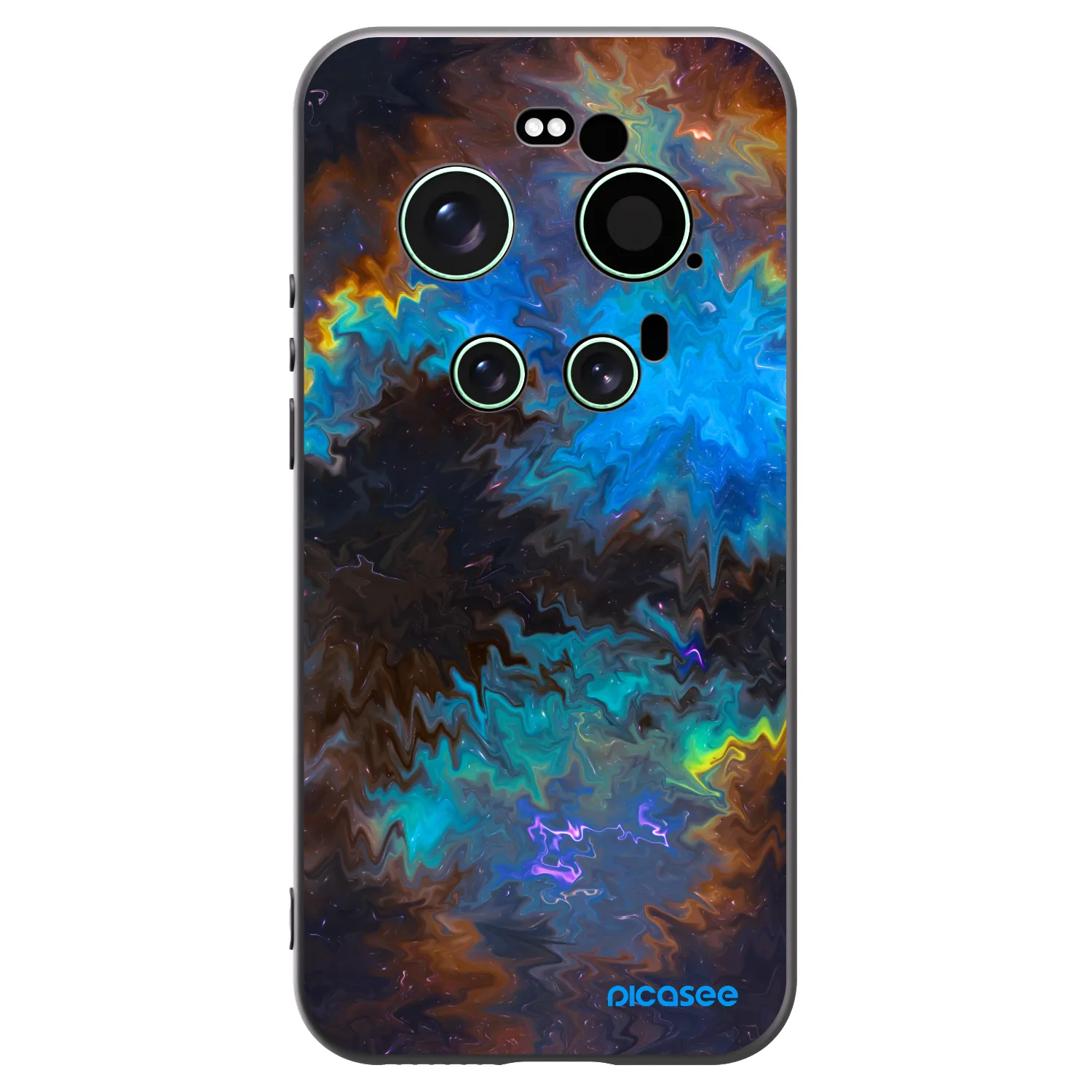 Picasee silikónový čierny obal pre Xiaomi 17 Ultra - Space
