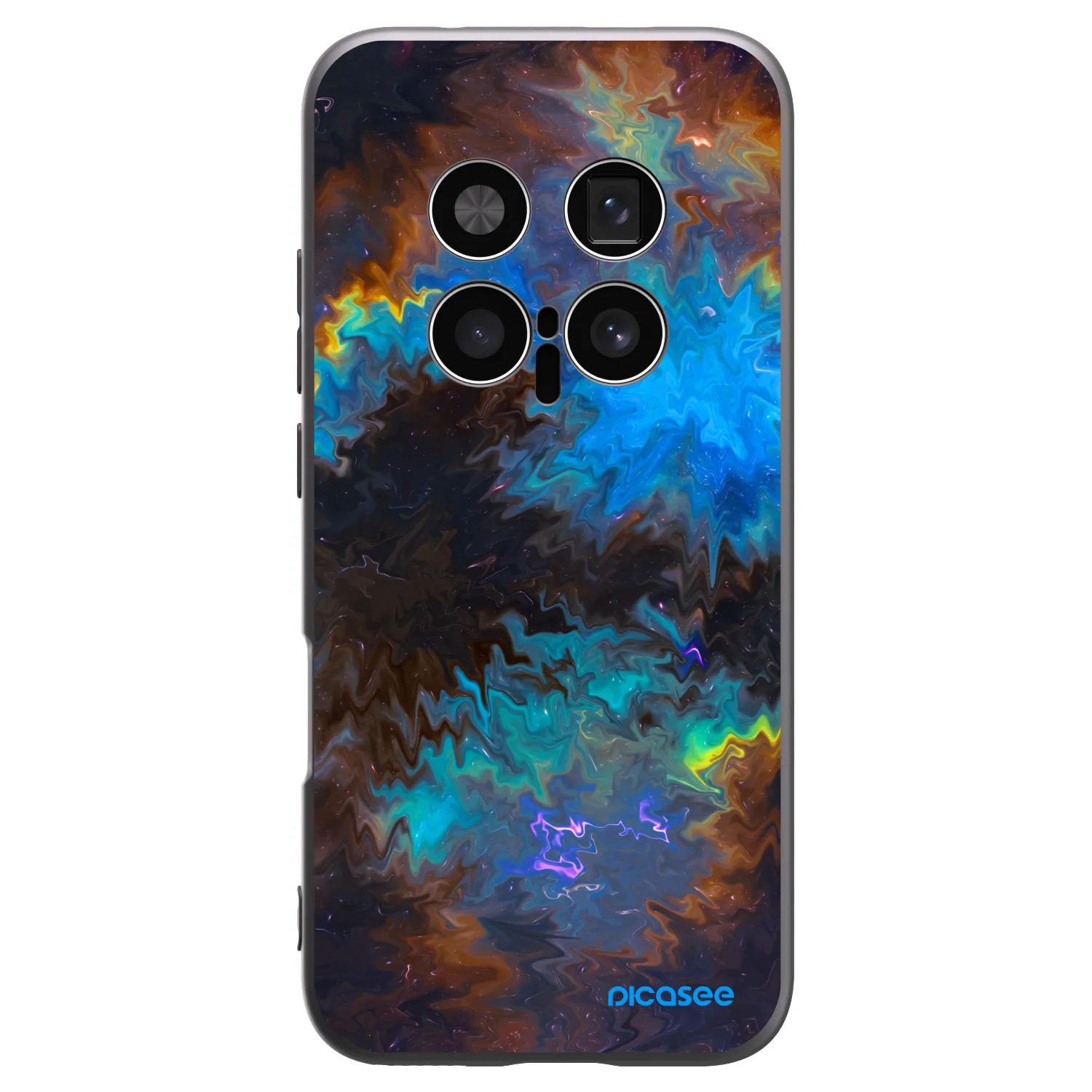 Picasee silikónový čierny obal pre Honor Magic8 Pro 5G - Space