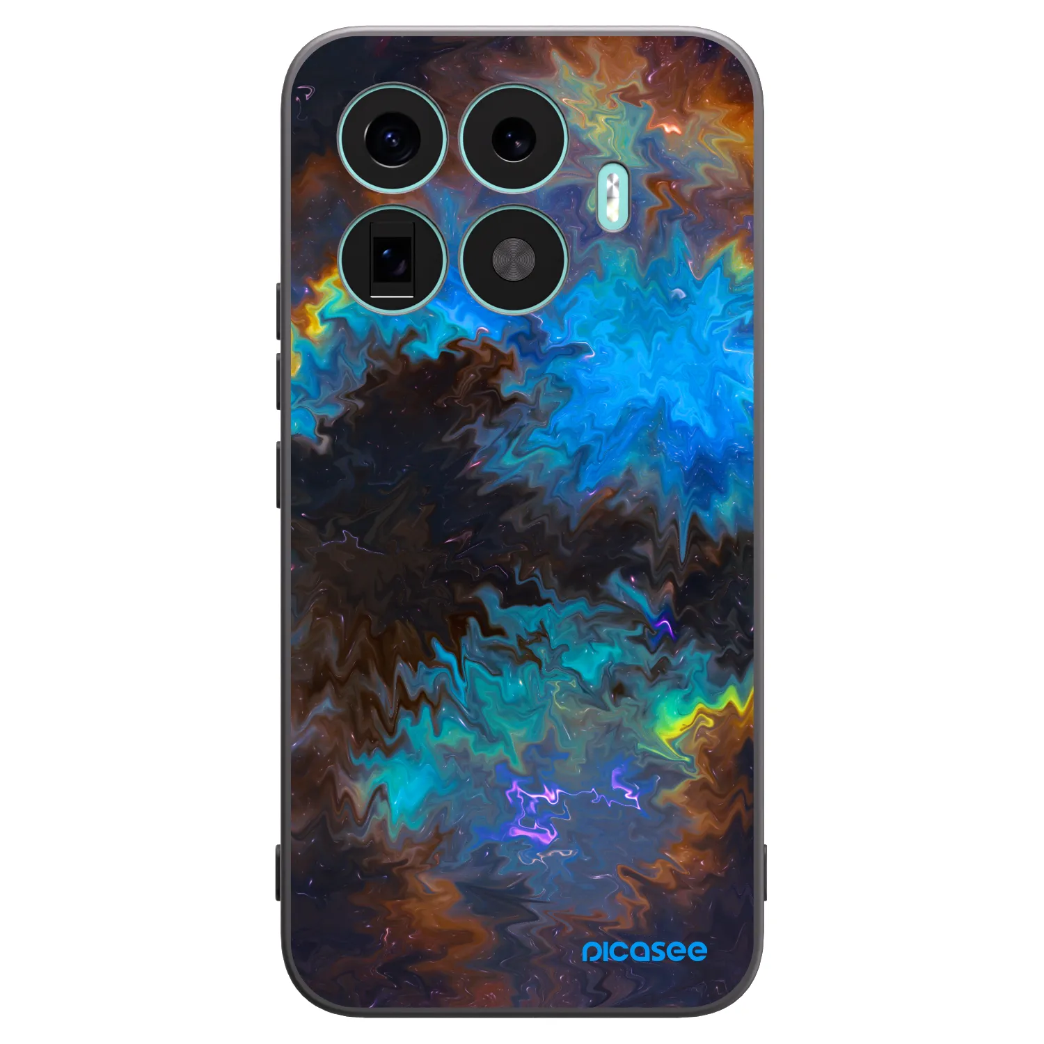 Picasee silikónový čierny obal pre Xiaomi 17T Pro - Space