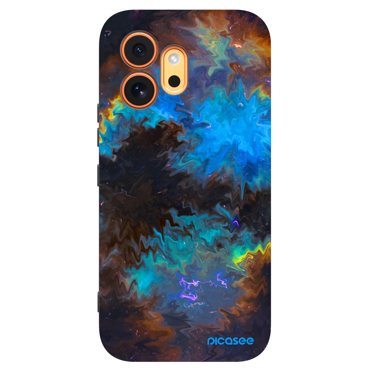 Picasee silikónový čierny obal pre Honor 600 - Space