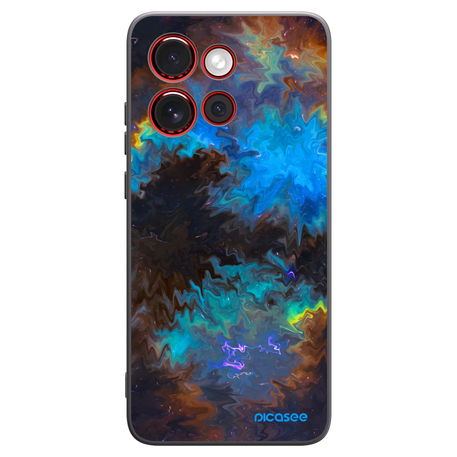 Picasee silikónový čierny obal pre Motorola Edge 60 Neo 5G - Space