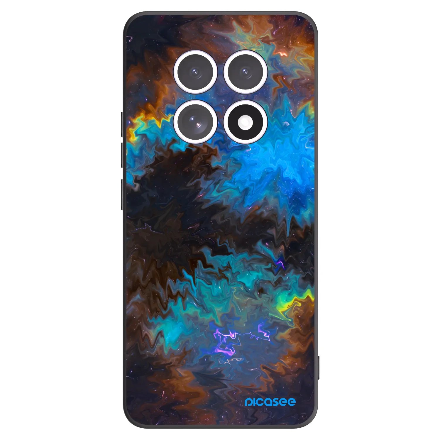 Picasee silikónový čierny obal pre Xiaomi Redmi Note 15 5G - Space
