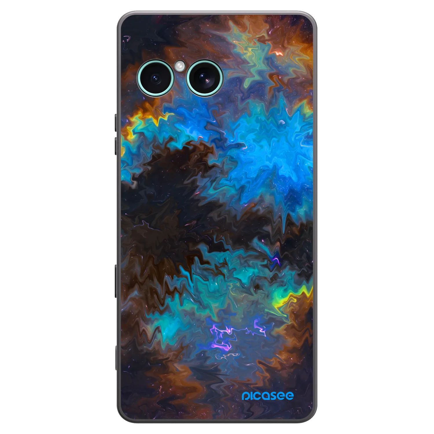 Picasee silikónový čierny obal pre Sony Xperia 10 VII - Space