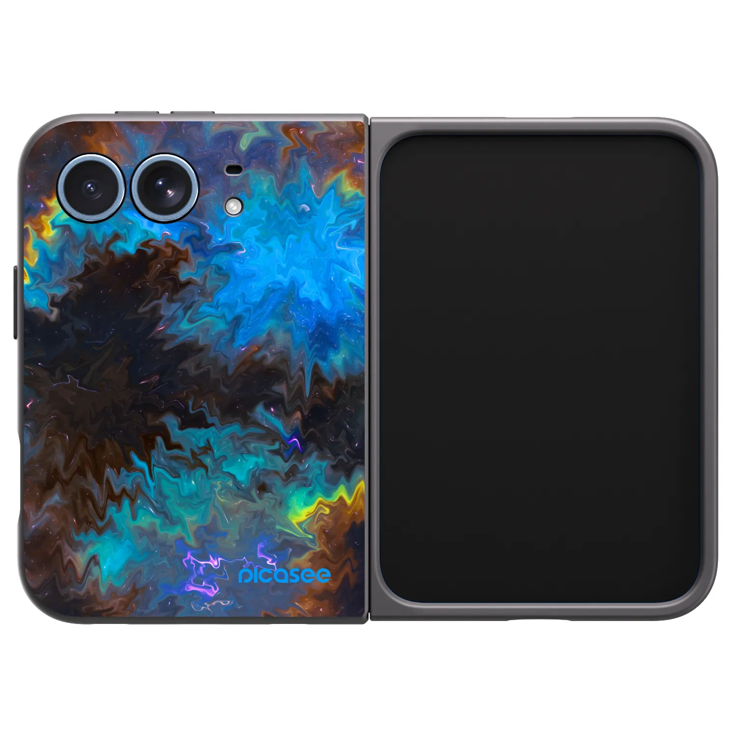 Picasee silikónový čierny obal pre Apple iPhone Ultra - Space