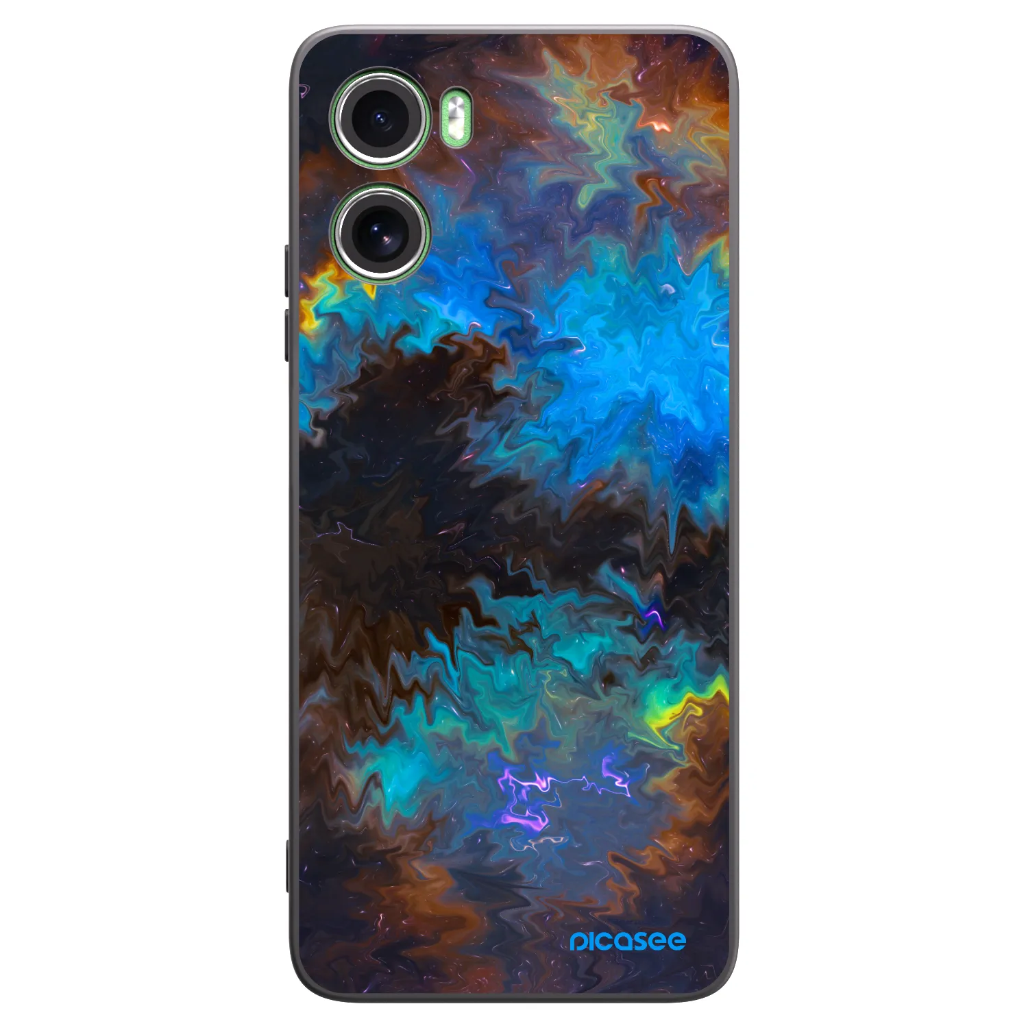 Picasee silikónový čierny obal pre Motorola Moto G06 - Space