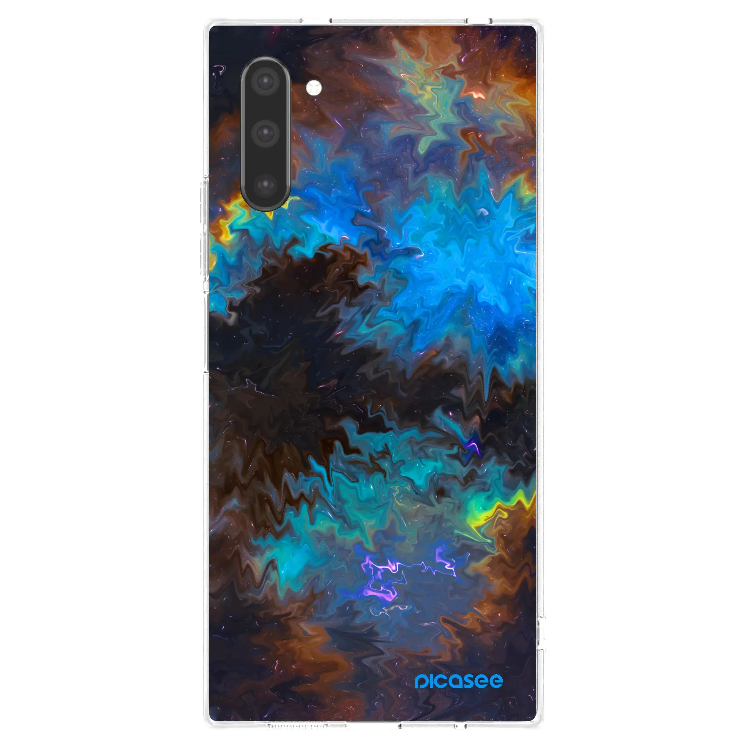Picasee silikónový prehľadný obal pre Samsung Galaxy Note 10 N970F - Space
