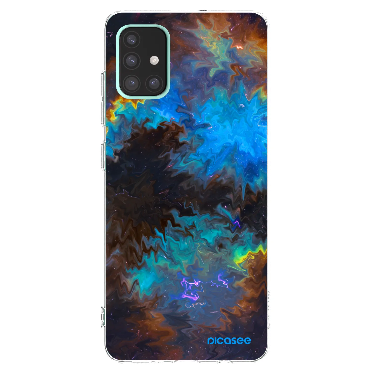 Silikónový prehľadný obal pre Samsung Galaxy A51 A515F - Space