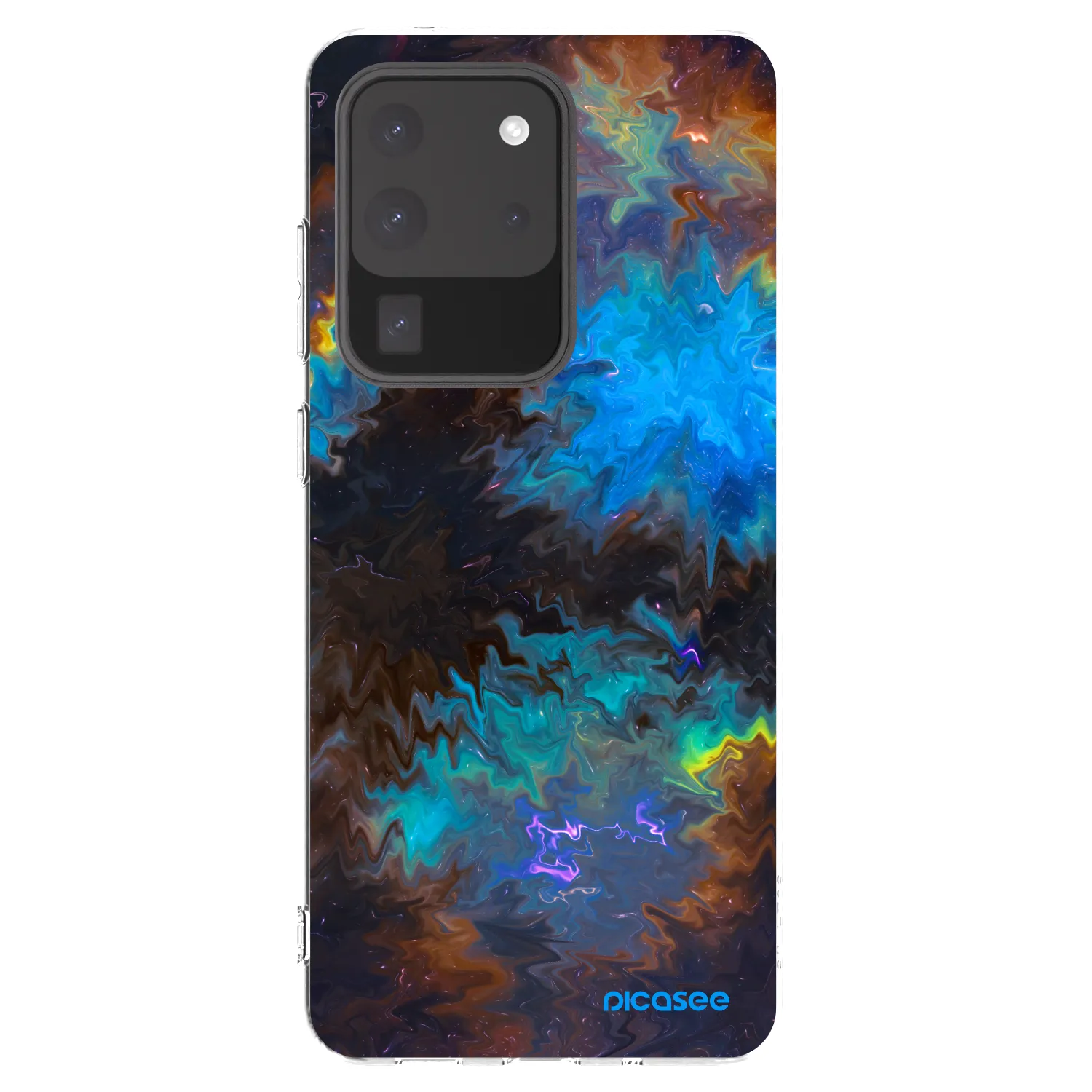 Picasee silikónový prehľadný obal pre Samsung Galaxy S20 Ultra 5G G988F - Space