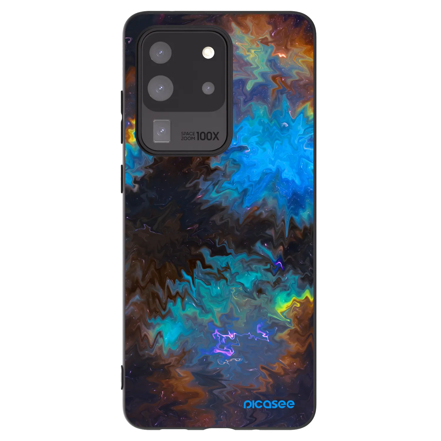 Picasee silikónový čierny obal pre Samsung Galaxy S20 Ultra 5G G988F - Space