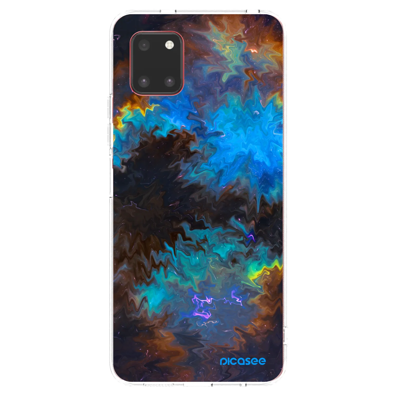 Picasee silikónový prehľadný obal pre Samsung Galaxy Note 10 Lite N770F - Space