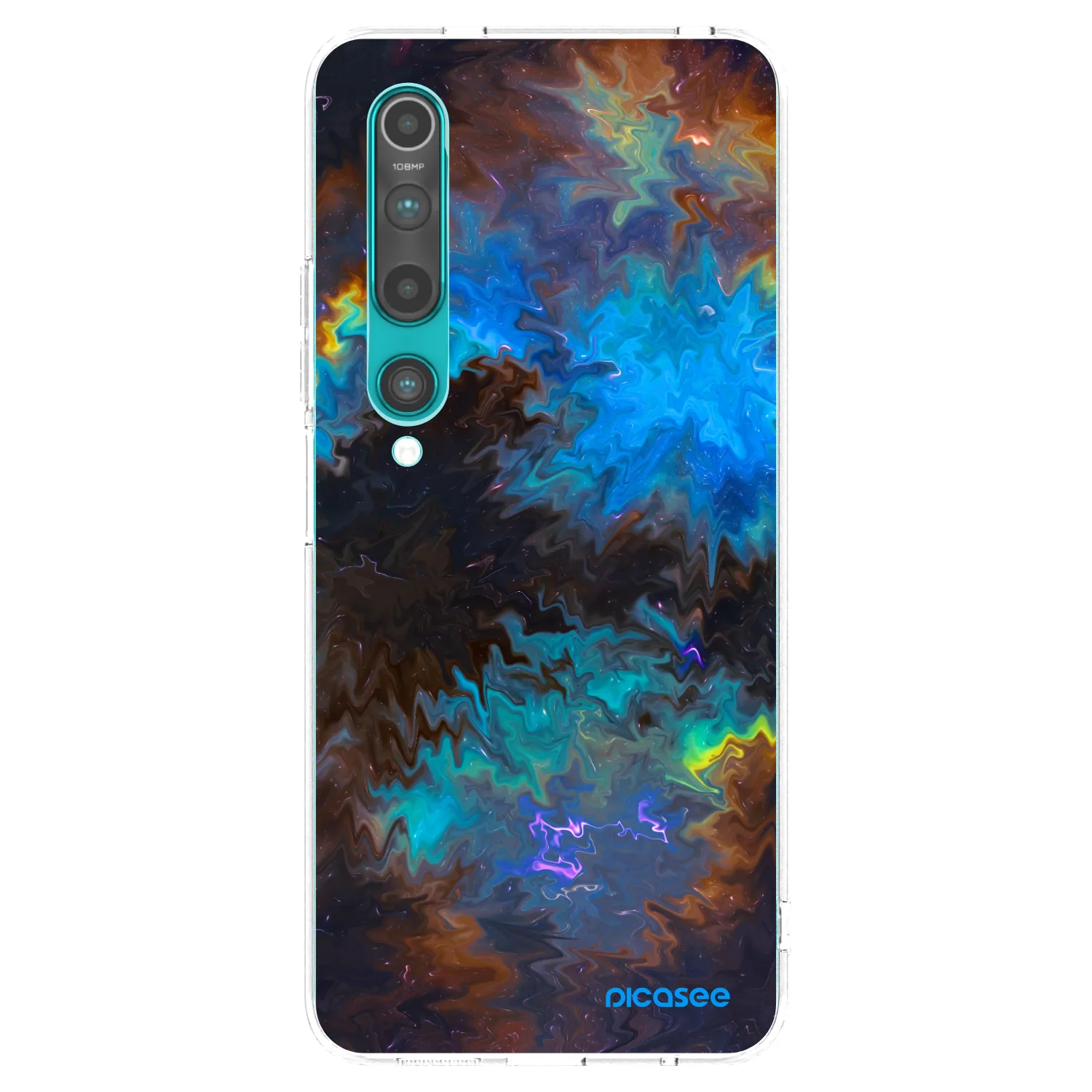 Picasee silikónový prehľadný obal pre Xiaomi Mi 10 - Space