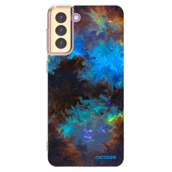 Picasee silikónový prehľadný obal pre Samsung Galaxy S21+ 5G G996F - Space