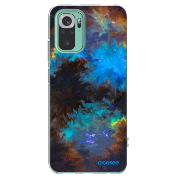 Picasee silikónový prehľadný obal pre Xiaomi Redmi Note 10 Pro - Space