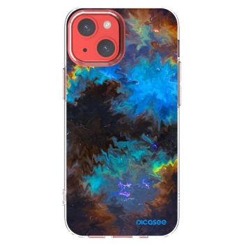 Picasee silikónový prehľadný obal pre Apple iPhone 13 mini - Space