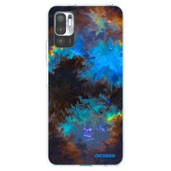 Picasee silikónový prehľadný obal pre Xiaomi Redmi Note 10 5G - Space