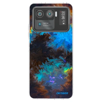 Picasee silikónový prehľadný obal pre Xiaomi Mi 11 Ultra - Space