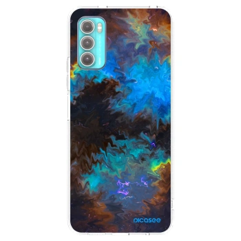 Picasee silikónový prehľadný obal pre Motorola Moto G60 - Space