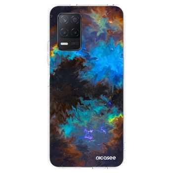 Picasee silikónový prehľadný obal pre Realme 8 5G - Space