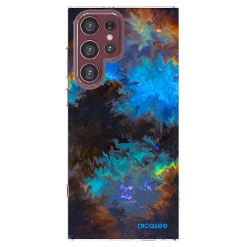 Picasee silikónový prehľadný obal pre Samsung Galaxy S22 Ultra 5G - Space